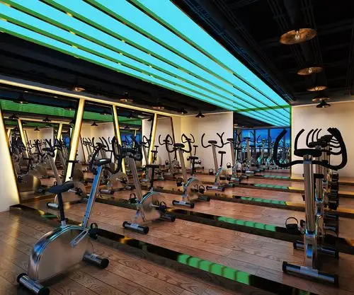 健身房装修设计效果图欣赏