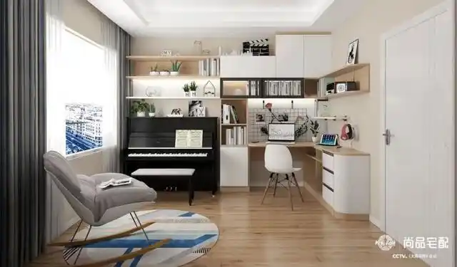 小户型怎么不能装书房琴房了?看完我又行了