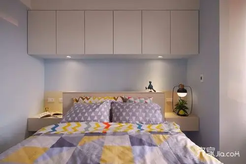 7万48平米混搭一居室装修效果图,48平米小户型改造装修案例效果图