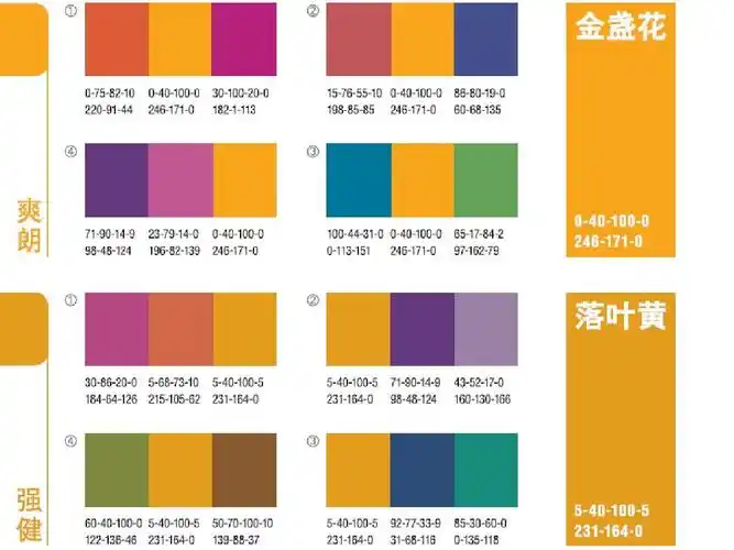 最舒服的颜色搭配(设计必备127张 色卡)ppt