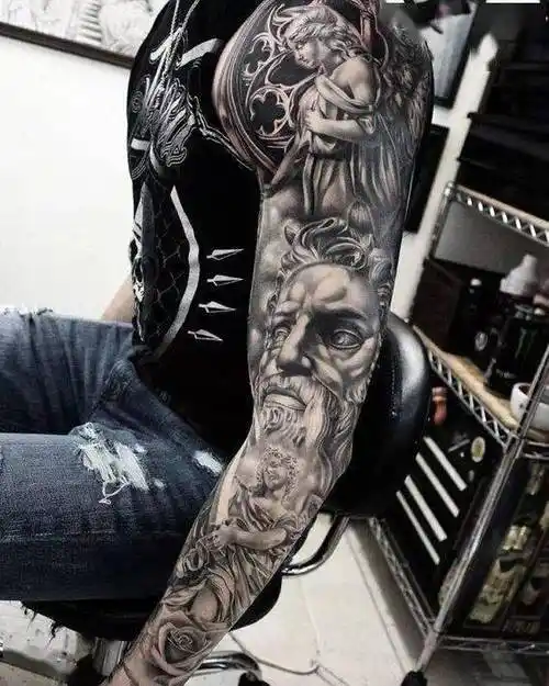 这些让人惊艳的花臂,每一个都帅到炸裂