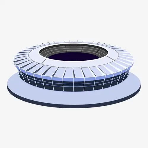 矢量卡通体育馆免抠