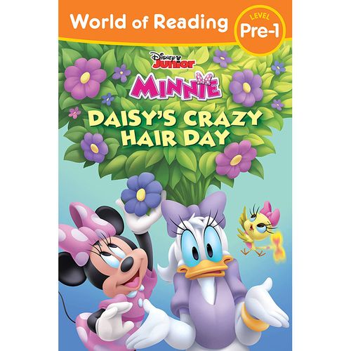 【预售】英文原版 daisys crazy hair day 黛西的疯狂发型日 disney