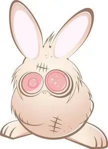 恐怖卡通兔照片