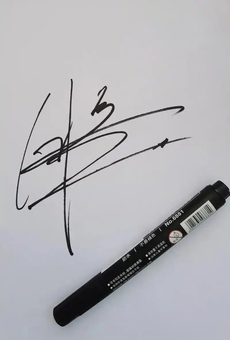 手写签字.纯手写,有样就可以 - 抖音