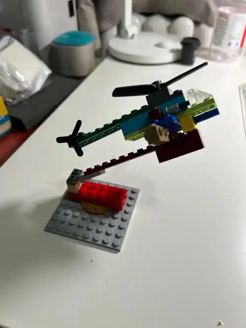 多角度的乐高飞机原创系列