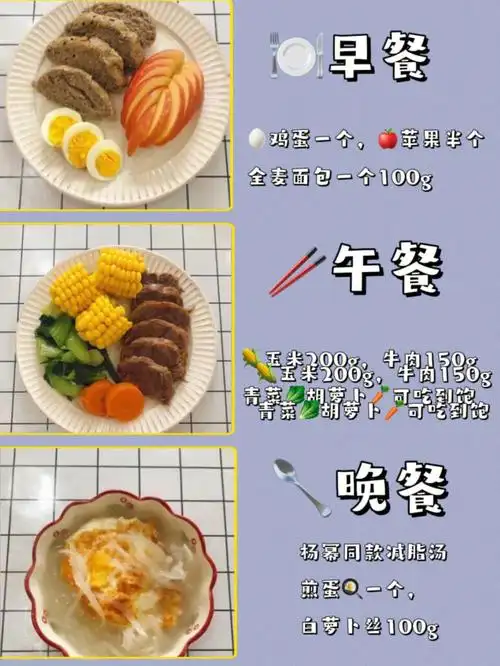 减肥饮食记低碳日三餐食谱