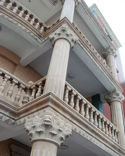 罗马柱 大理石石材柱子 建筑工程装修材料 加工定制设计