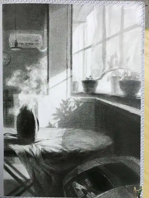 光影,面黑白灰,空间