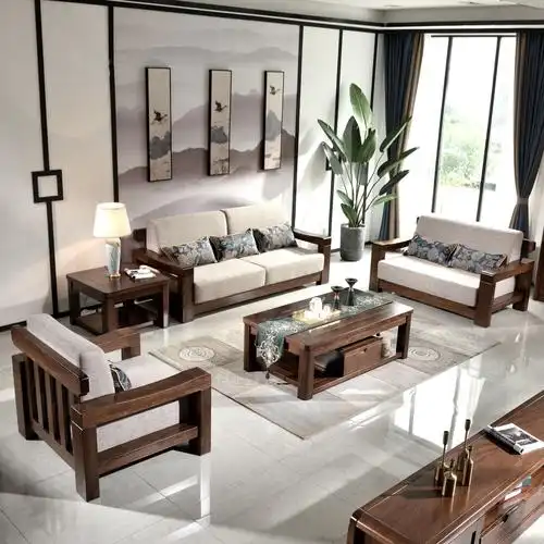 实木家具配什么沙发?实木家具配沙发的技巧