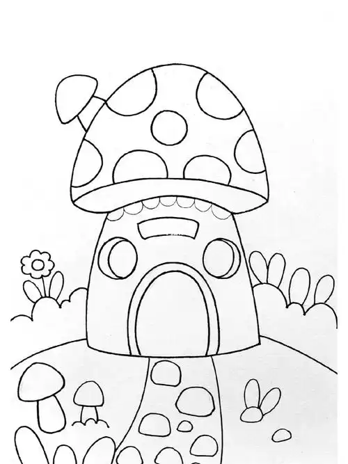 创意儿童画  #线描 #线描入门 #黑白线描画 #线描装饰画 #简单线描画