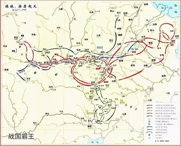 昆阳之战中刘秀有多厉害消灭二十倍的敌人接着绿林军灭亡新朝