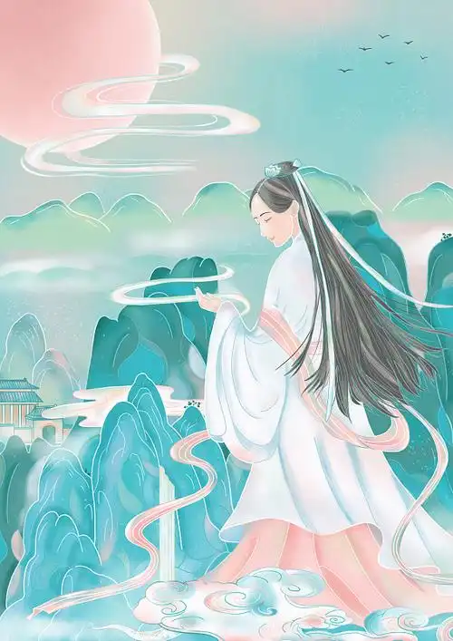 白蛇传插画下载