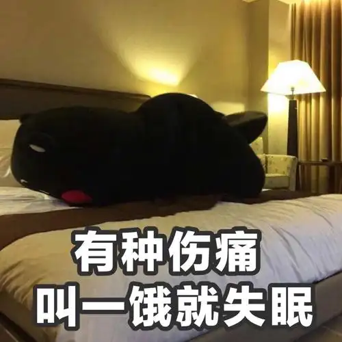 有种伤痛叫一饿就失眠kumamon熊本熊