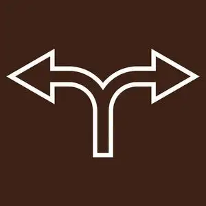 拆分箭头轮廓图片