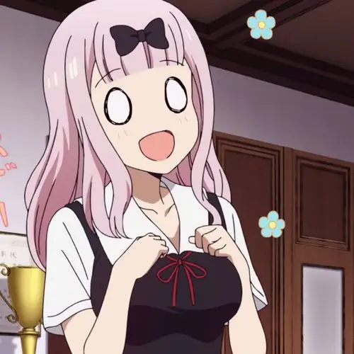 辉夜大小姐想让我告白藤原千花藤原书记可爱少女萌动漫头像