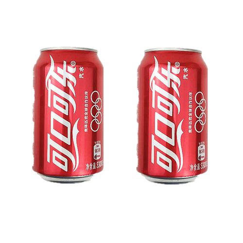 可口可乐汽水听装罐装易拉罐碳酸饮料24罐330ml多省碳酸饮料