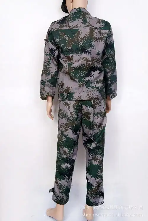 厂家直销 07数码涤良迷彩服 工作服 作训服 军训迷彩服批发 加工