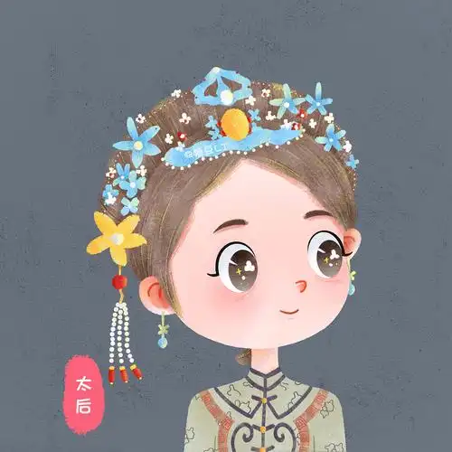 甄嬛传头像|插画|儿童插画|糖豆lt - 原创作品 - 站酷 (zcool)