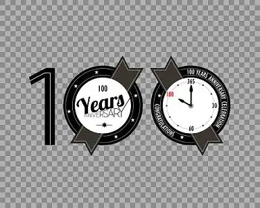 阿拉伯数字时钟100免扣素材