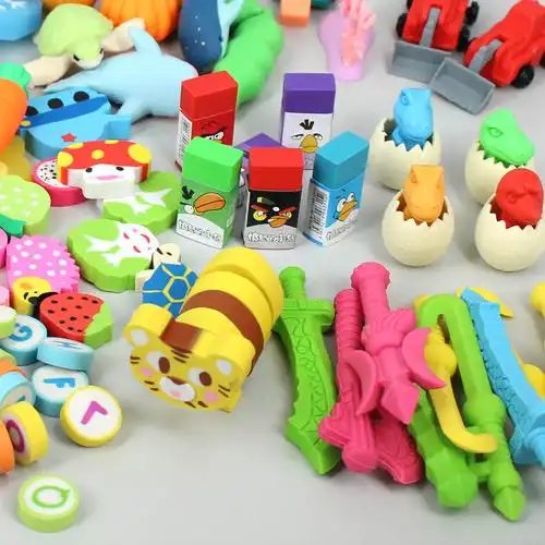 橡皮擦可爱卡通像皮擦日韩文具儿童小学生象皮擦学习用品奖品