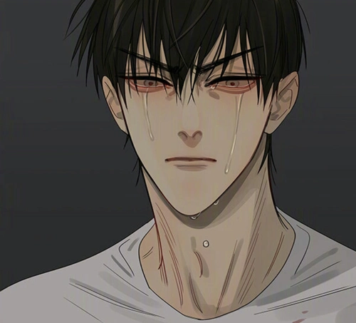 我忽然发现,贺天的头发一直是梳.