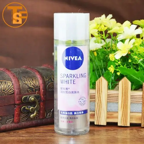 妮维雅女士护肤 晶纯皙白爽肤水200ml 补水保湿 美白祛斑 去码