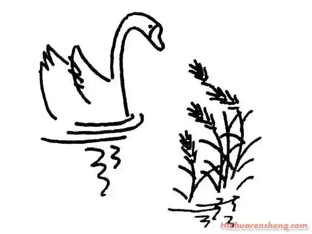 鹅的简笔画 鹅的简笔画儿童简笔画