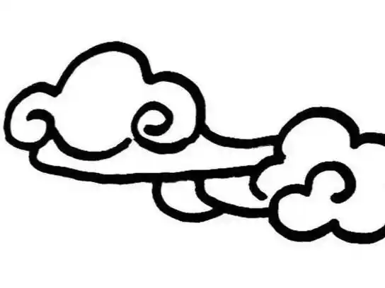 云朵的简笔画 云朵的简笔画图片