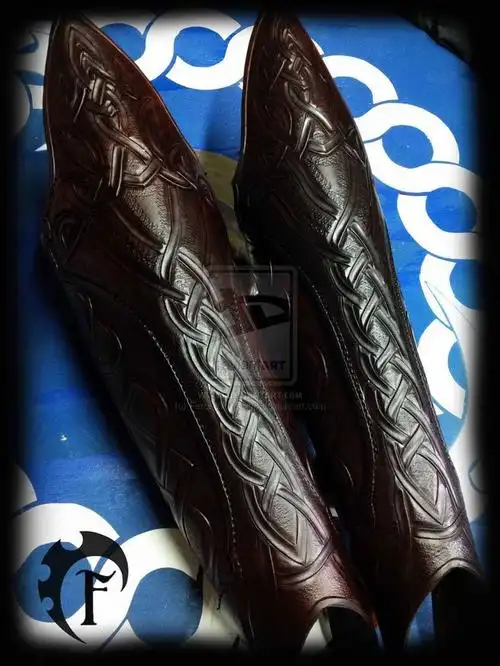 viking greaves by feral-workshop