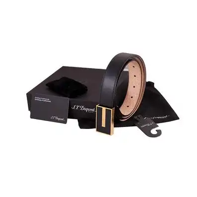 t.dupont/都彭 男士皮带真皮腰带定制