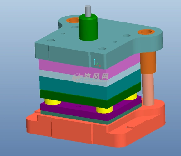 自行车踏脚盖复合模设计