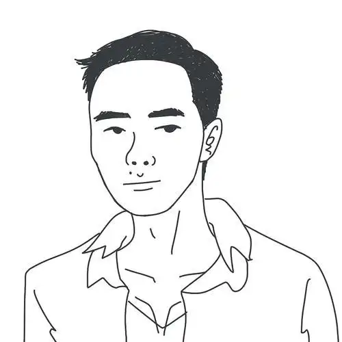 爸爸自画像简笔画大全