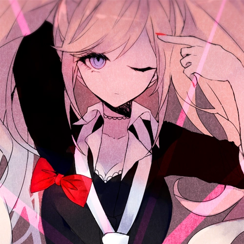 弹丸论破江之岛盾子动漫头像动漫女头