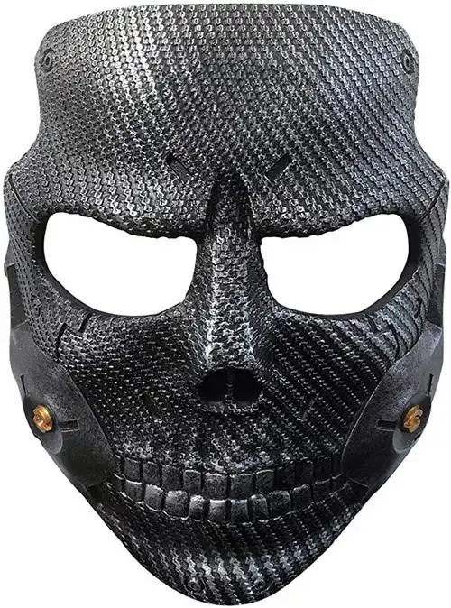 成人 die hard man mask 男士树脂角色扮演面具道具 黑色