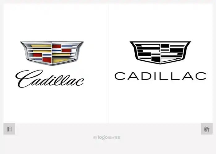 凯迪拉克把logo改为单色,感觉没有内味了_搜狐汽车_搜狐网