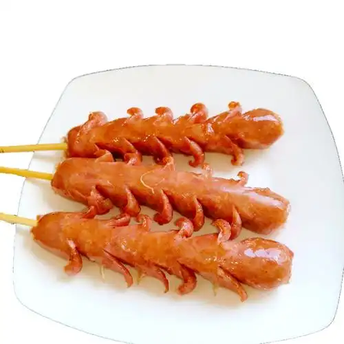 香肠烧烤麦穗900g切花15支油炸鸡肉食材开花香肠