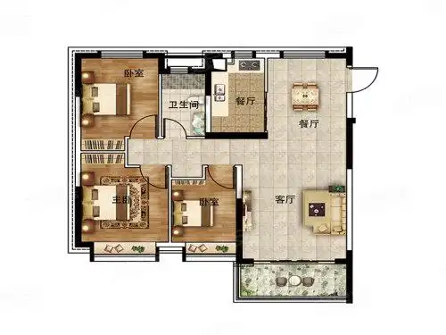 恒大银湖城户型图