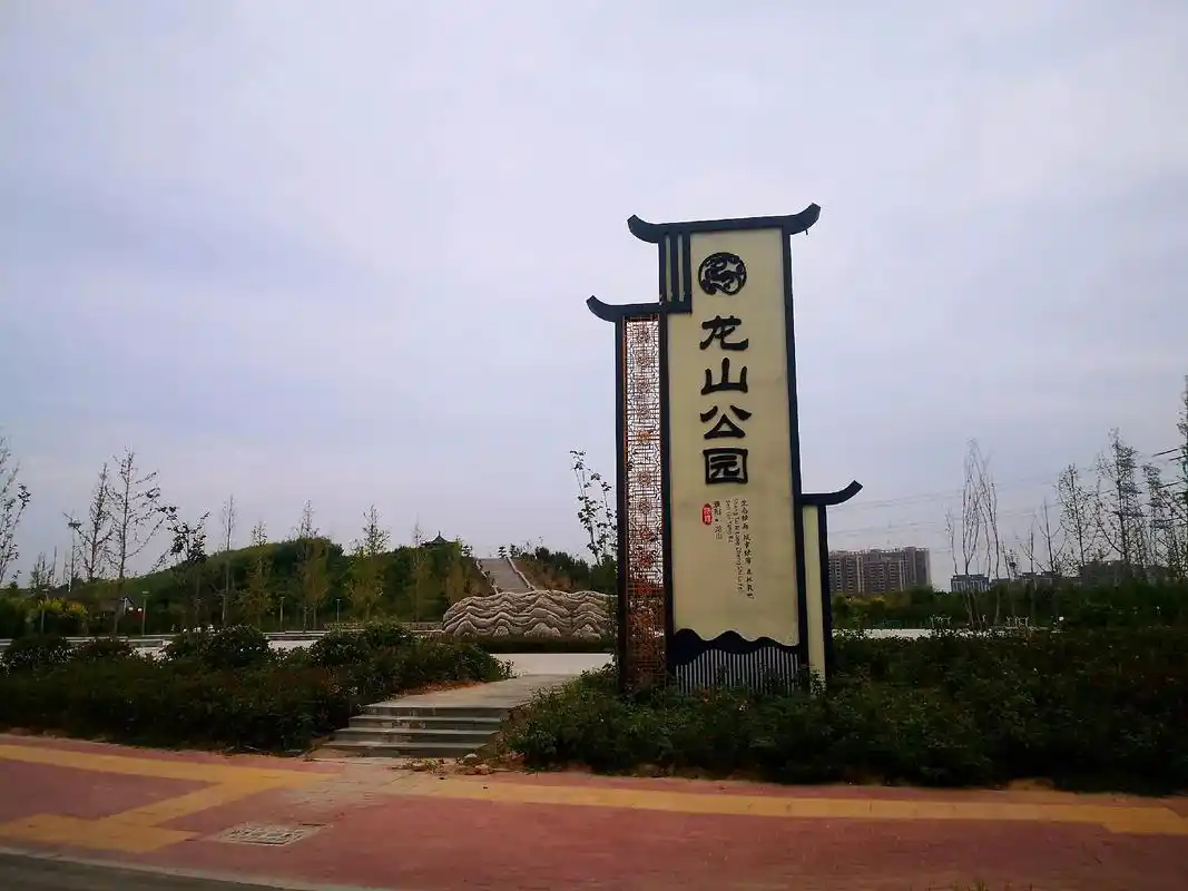 龙山骑行.龙山骑行,目之所视:枫叶红,银杏黄,凭栏处,龙湖千 - 抖音