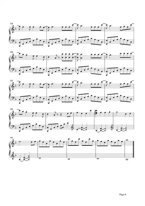 reset钢琴谱-who are you-学校2015ost,曾经多少人的手机铃声6