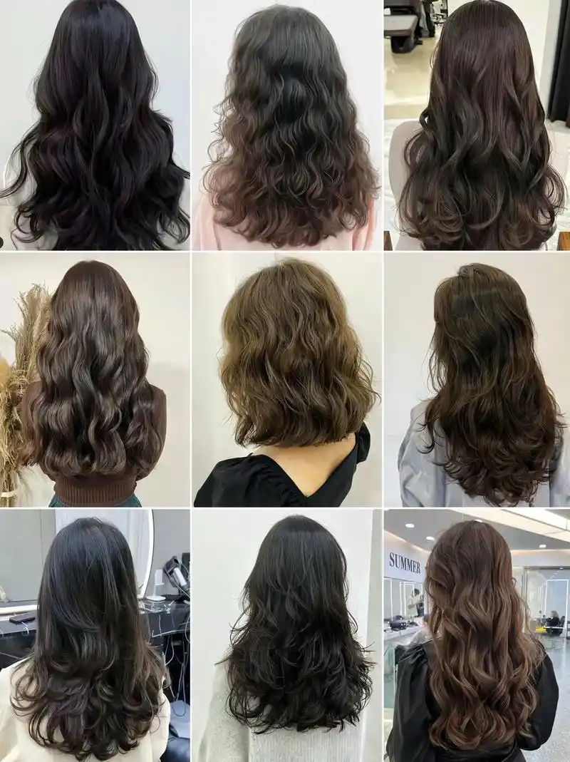 2024流行的时尚卷发.姐妹们,快过年了,新的一年弄个新发型 - 抖音