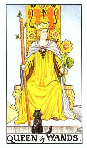 权杖皇后 queen of wands