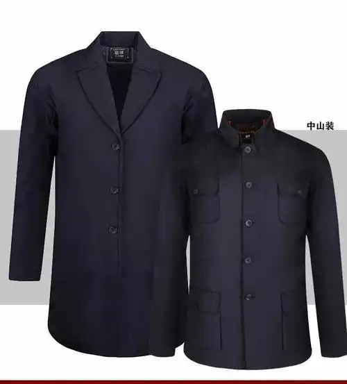 去世穿的衣服 全套寿衣男士中山装七件套老人男款现代白事送老衣冲喜