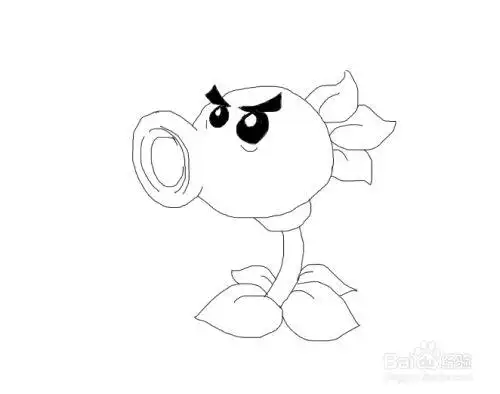 暗影豌豆怎么画