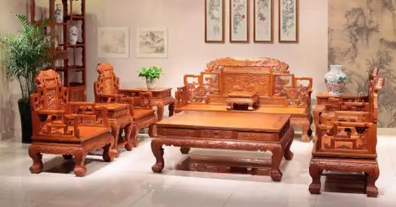 中国红木家具生产专业镇中山市大涌镇