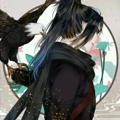 霸气古风动漫二次元男生头像. 佛不度我,我自成魔.