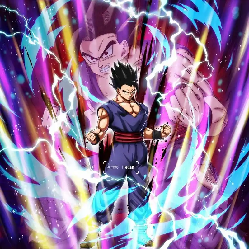 终极悟饭壁纸 【4k无水印】终极孙悟饭 手机壁纸 电脑壁纸 龙珠激战