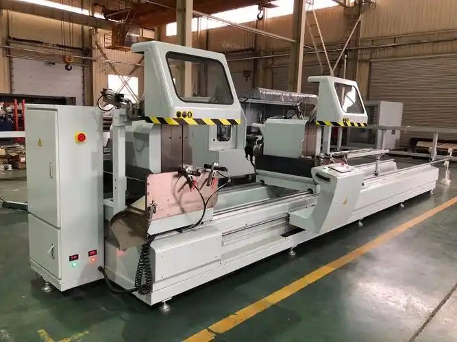 厂家直销明美数控铝型材重型数控双头精密切割锯 铝型材双头切割