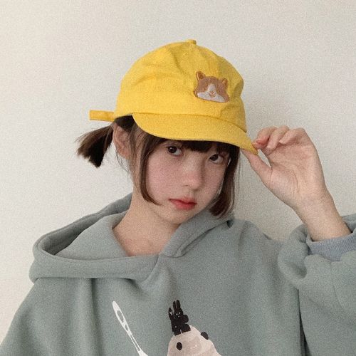 *bigpanda*动物园2*可爱动物头像软顶棒球帽短檐帽四色