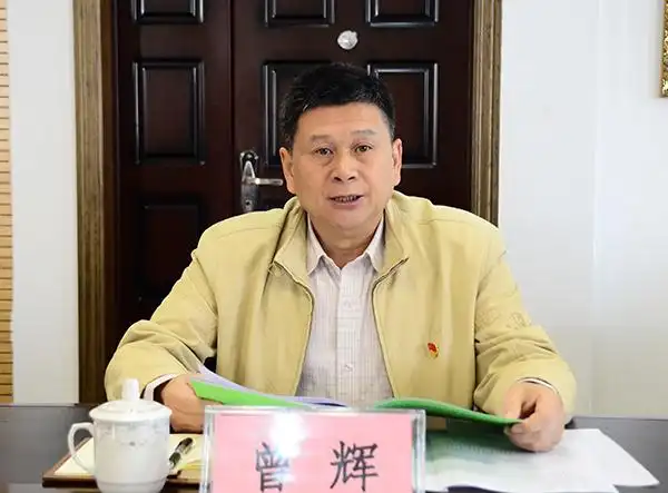 曾辉讲话(邹万春  摄)